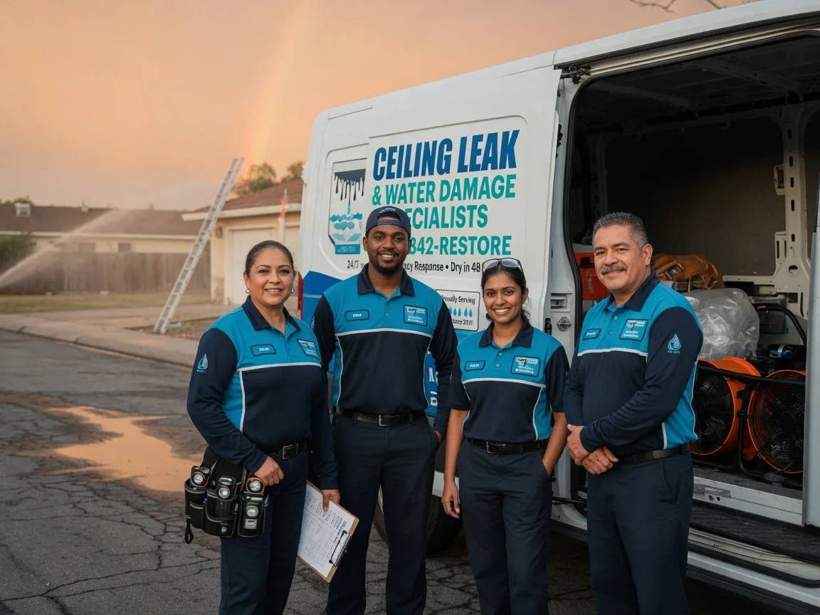 Ceiling Leak Cleanup company in Grandfalls, TX