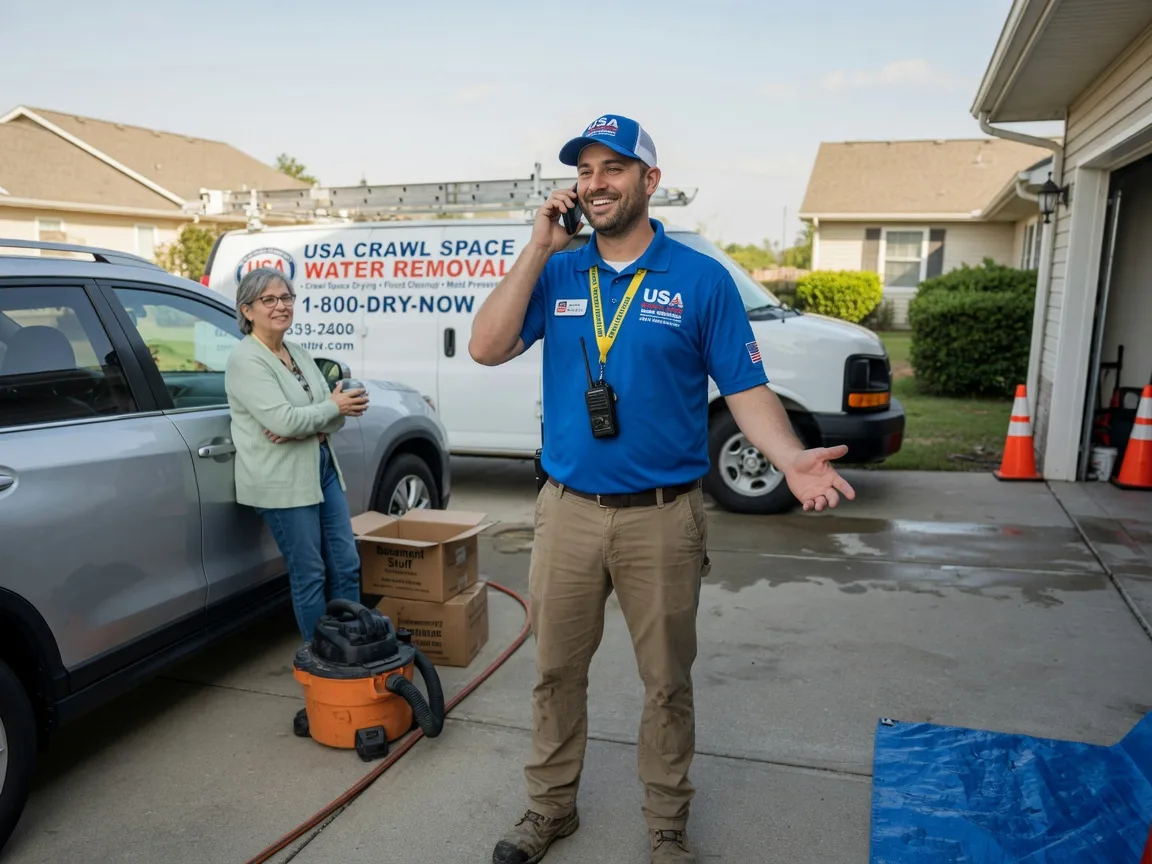 Crawl Space Water Removal Grandfalls, TX FAQs